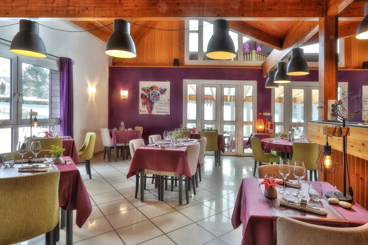 Hotel-Restaurant Logis Europa Maussac Esterno foto