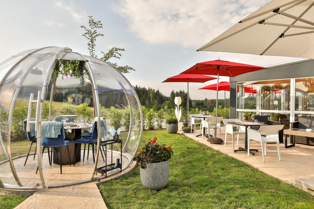 Hotel-Restaurant Logis Europa Maussac Esterno foto